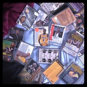 Lot of 16 Kobe Bryant in person Autographed